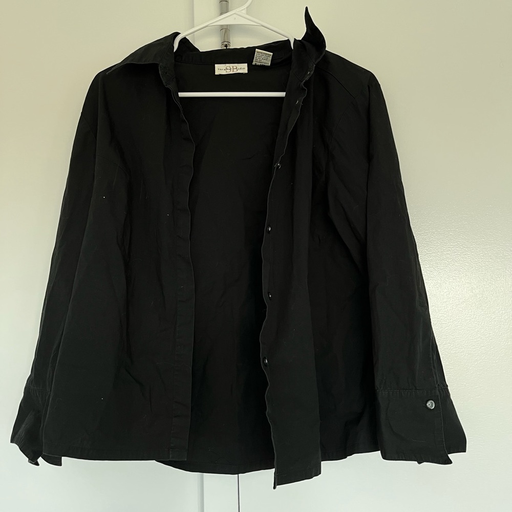 Black Button Down Shirt